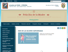 Tablet Screenshot of chima-cordoba.gov.co